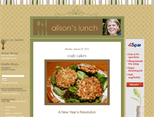 Tablet Screenshot of alisonslunch.com